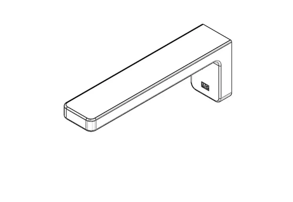 DORNBRACHT Auslauf ERSATZTEILE 09117109010 48 x 79,5 x 223,5 mm Platin gebürstet, 09117109010-06 Galeriebild 1